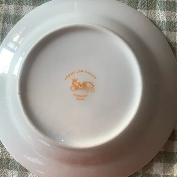 Vintage Desert plate from Porzellon Fabrik - German design Bavaria - Picture 3 of 3